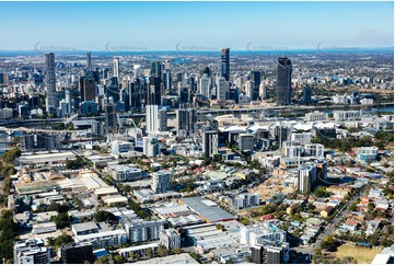 Aerial Photo South Brisbane QLD Aerial Photography