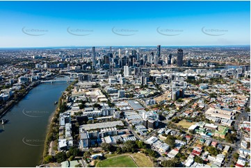 Aerial Photo West End QLD Aerial Photography