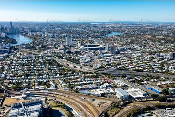 Aerial Photo Woolloongabba QLD Aerial Photography