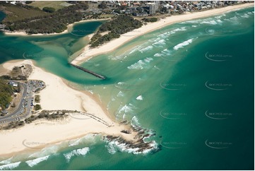 Currumbin Creek - Gold Coast QLD Aerial Photography