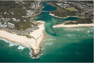 Currumbin Creek - Gold Coast QLD Aerial Photography