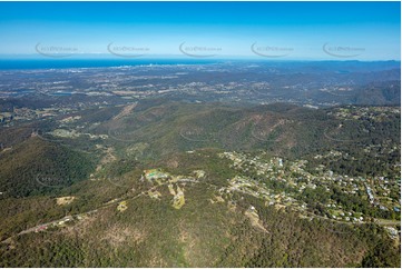 High Altitude Aerial Photo Wongawallan QLD Aerial Photography