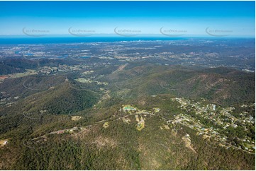 High Altitude Aerial Photo Wongawallan QLD Aerial Photography