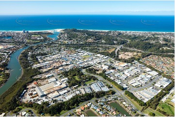 Aerial Photo Currumbin Waters QLD Aerial Photography