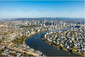 Aerial Photo New Farm QLD Aerial Photography