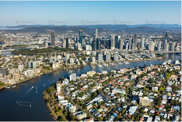 Aerial Photo New Farm QLD Aerial Photography