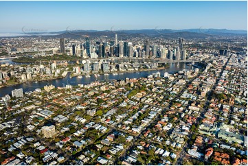 Aerial Photo New Farm QLD Aerial Photography