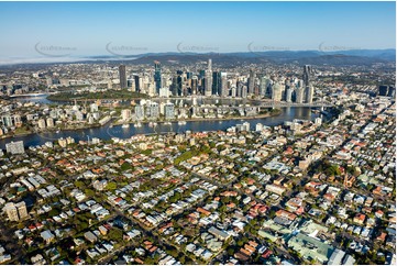 Aerial Photo New Farm QLD Aerial Photography