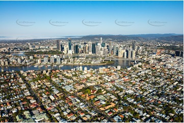 Aerial Photo New Farm QLD Aerial Photography