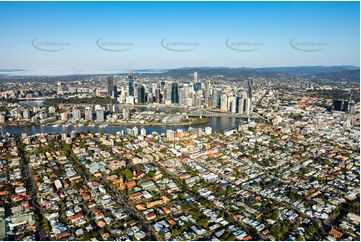 Aerial Photo New Farm QLD Aerial Photography