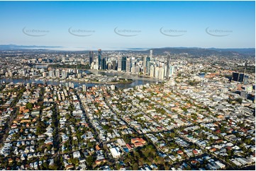 Aerial Photo New Farm QLD Aerial Photography