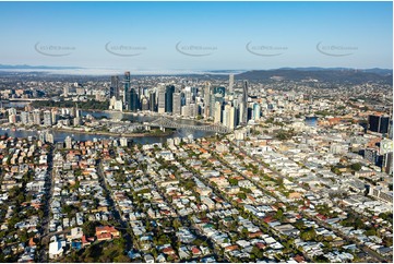 Aerial Photo New Farm QLD Aerial Photography