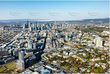 Aerial Photo Bowen Hills QLD Aerial Photography