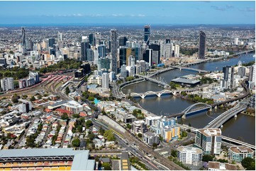 Aerial Photo Brisbane City QLD Aerial Photography