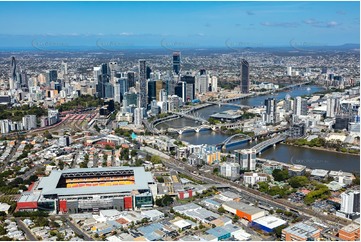 Aerial Photo Brisbane City QLD Aerial Photography