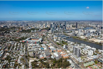 Aerial Photo Milton QLD Aerial Photography