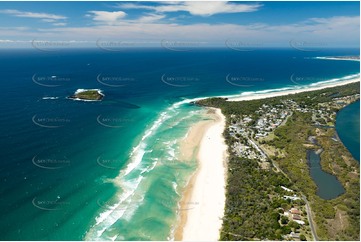 Aerial Photo Fingal Head NSW Aerial Photography