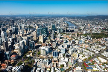 Aerial Photo Spring Hill QLD Aerial Photography