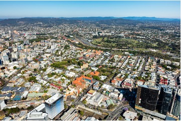 Aerial Photo Fortitude Valley QLD Aerial Photography