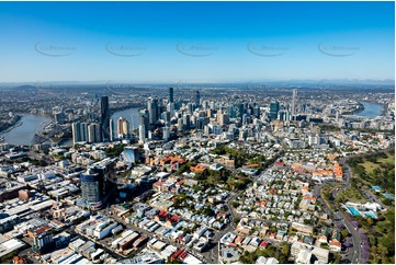 Aerial Photo Fortitude Valley QLD Aerial Photography