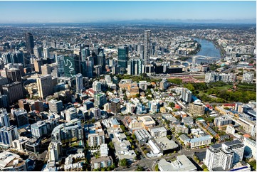 Aerial Photo Spring Hill QLD Aerial Photography