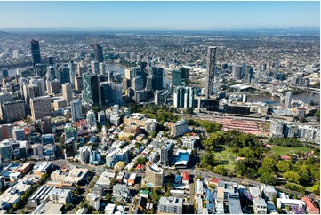 Aerial Photo Spring Hill QLD Aerial Photography