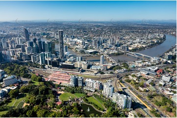 Aerial Photo Brisbane City QLD Aerial Photography