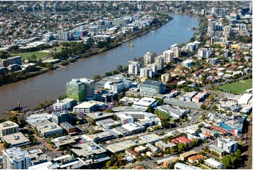 Aerial Photo Milton QLD Aerial Photography