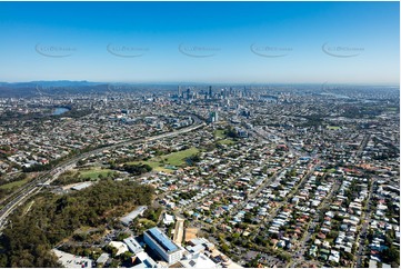 Aerial Photo Greenslopes QLD Aerial Photography