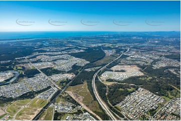 High Altitude Aerial Photo Pimpama QLD Aerial Photography