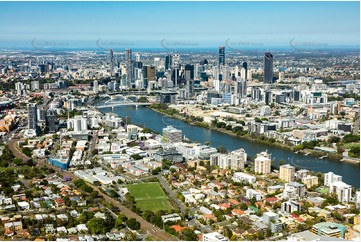 Aerial Photo Brisbane City QLD Aerial Photography