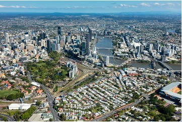 Aerial Photo Petrie Terrace QLD Aerial Photography