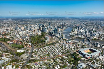 Aerial Photo Petrie Terrace QLD Aerial Photography