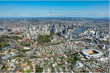 Aerial Photo Petrie Terrace QLD Aerial Photography