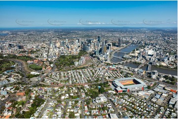 Aerial Photo Petrie Terrace QLD Aerial Photography