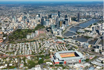 Aerial Photo Petrie Terrace QLD Aerial Photography