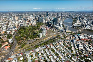 Aerial Photo Petrie Terrace QLD Aerial Photography