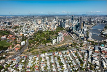 Aerial Photo Petrie Terrace QLD Aerial Photography