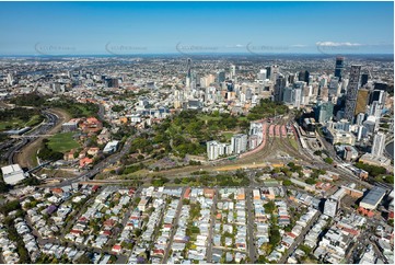 Aerial Photo Petrie Terrace QLD Aerial Photography