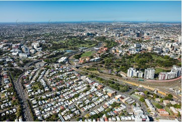 Aerial Photo Petrie Terrace QLD Aerial Photography