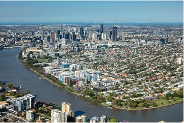 Aerial Photo West End QLD Aerial Photography