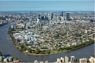 Aerial Photo West End QLD Aerial Photography