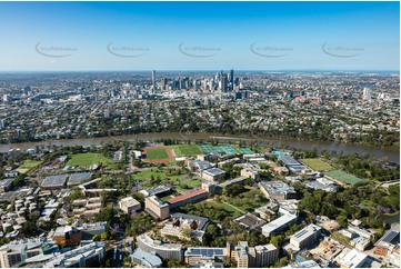 Aerial Photo St Lucia QLD Aerial Photography