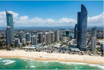 Aerial Photo Surfers Paradise QLD Aerial Photography