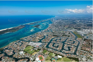 High Altitude Aerial Photo Runaway Bay QLD Aerial Photography