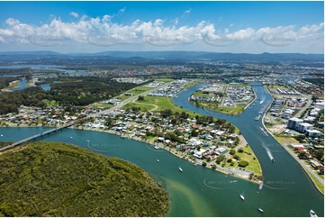 Aerial Photo Hope Island QLD Aerial Photography