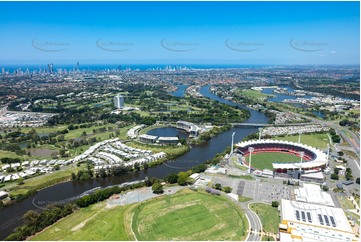 Aerial Photo Carrara QLD Aerial Photography