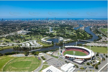 Aerial Photo Carrara QLD Aerial Photography