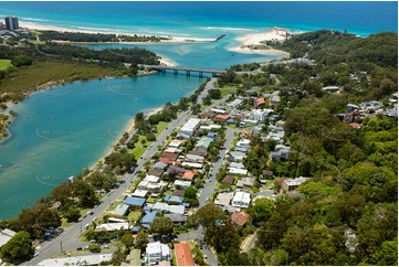 Aerial Photo Currumbin QLD Aerial Photography