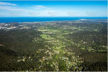 Aerial Photo Tallebudgera Valley QLD Aerial Photography